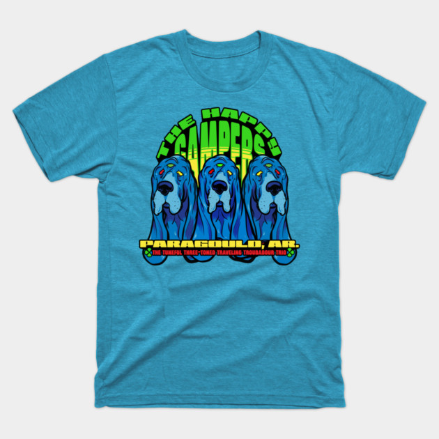 The Happy Campers - Tuneful Trio T-Shirt by rt-shirts
