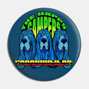 The Happy Campers - Tuneful Trio Pin