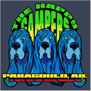 The Happy Campers - Tuneful Trio Posters and Art