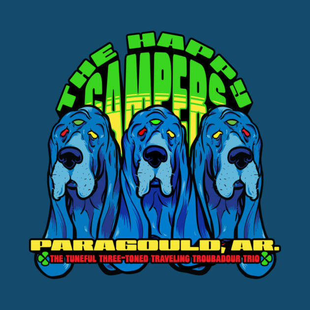 The Happy Campers - Tuneful Trio by rt-shirts