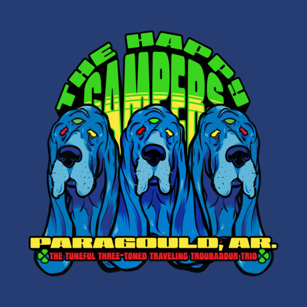 The Happy Campers - Tuneful Trio by rt-shirts