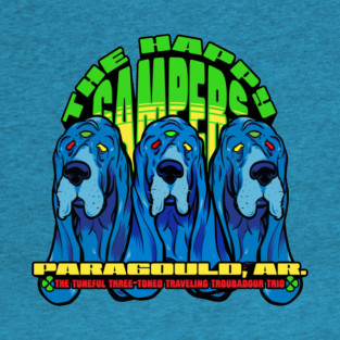 The Happy Campers - Tuneful Trio T-Shirt