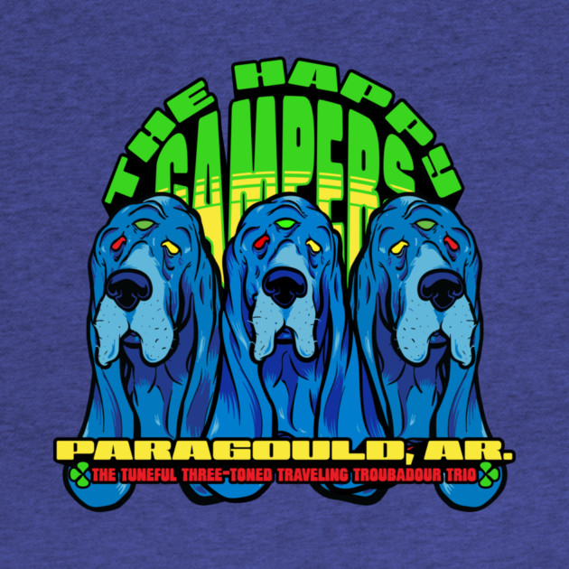 The Happy Campers - Tuneful Trio by rt-shirts