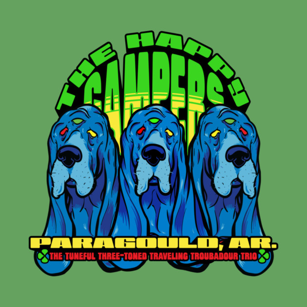 The Happy Campers - Tuneful Trio by rt-shirts