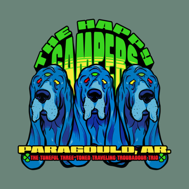 The Happy Campers - Tuneful Trio by rt-shirts