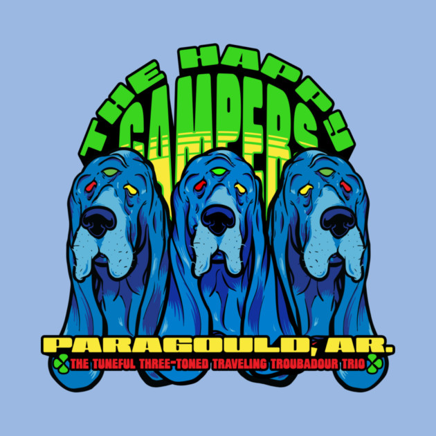 The Happy Campers - Tuneful Trio by rt-shirts