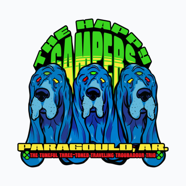 The Happy Campers - Tuneful Trio by rt-shirts