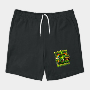 Lucky Irish Shenanigans Funny St Patrick’s Day Green Shirt Shorts