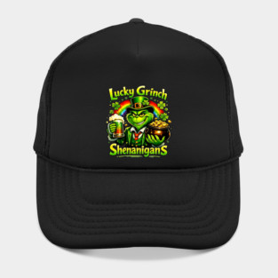 Lucky Irish Shenanigans Funny St Patrick’s Day Green Shirt Hat