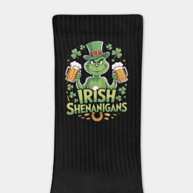 Irish Shenanigans Funny St Patrick’s Day Beer Shirt by UrbanLifeApparel