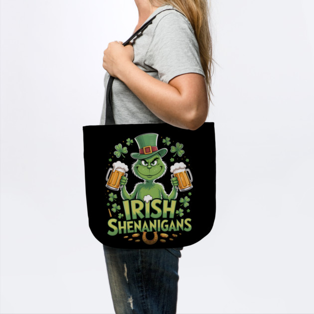 Irish Shenanigans Funny St Patrick’s Day Beer Shirt by UrbanLifeApparel