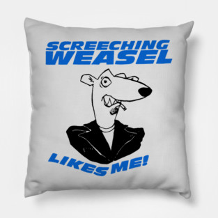 Screeching Weasel Punk Pillow