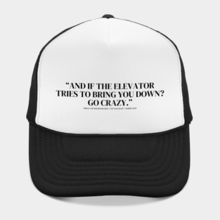 “Let's Go Crazy” — Prince & The Revolution Let’s Go Crazy Lyric Design Hat