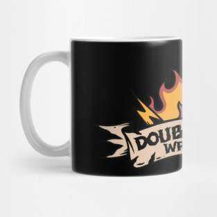 Double Damn Wristlock Banner Mug