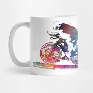 Cyclist sport art #cyclist #sport Mug