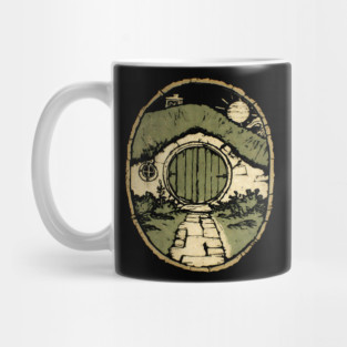 Vintage Hobbit Hole On The ground Mug