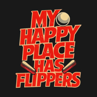 My Happy Place Has Flippers T-Shirt