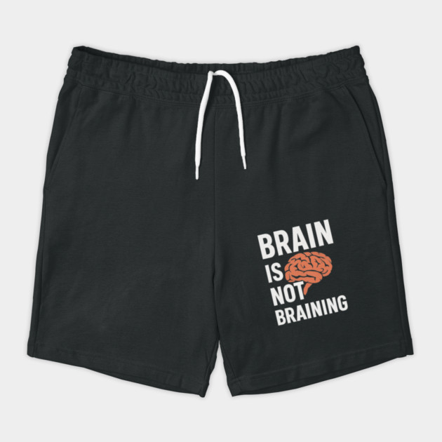 Funny Brain is Not Braining, Tired, Working School Life by logiamerch