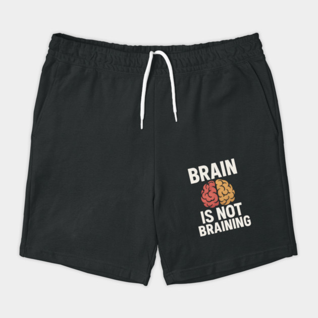 Funny Brain is Not Braining, Tired, Working School Life by logiamerch