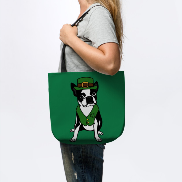 Leprechaun Boston Terrier St Patrick’s Day Dog by DonWillisJrArt