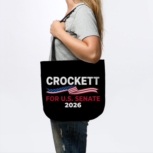 Crockett For U.S. Senate 2026 Patriotic Political by ArtistTee ⭐⭐⭐⭐⭐