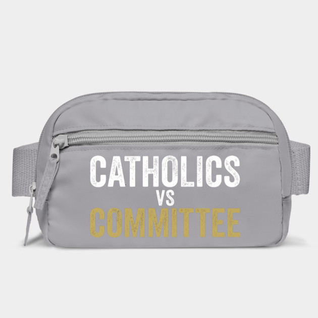 Catholics Vs Committee Funny Religious Humor by ArtistTee ⭐⭐⭐⭐⭐