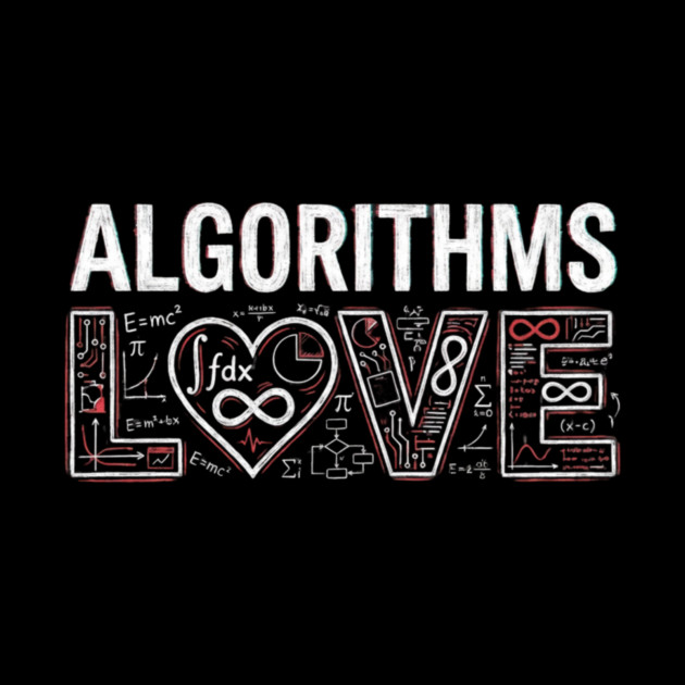 Algorithms Love Math Nerd by ArtistTee ⭐⭐⭐⭐⭐