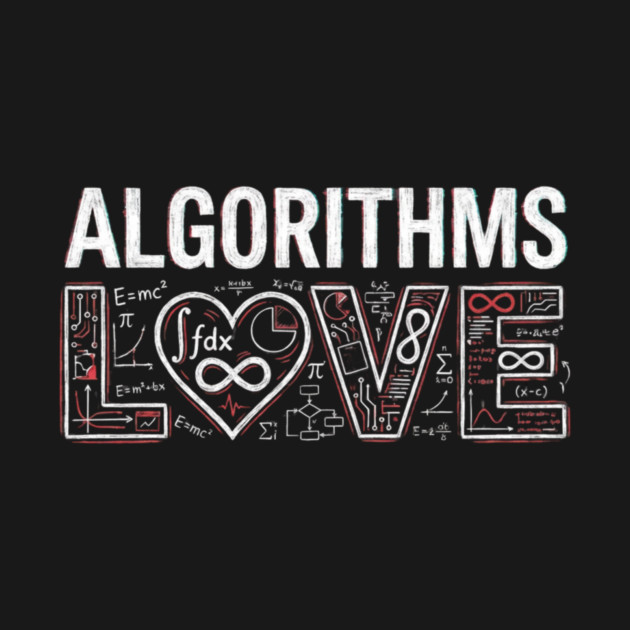Algorithms Love Math Nerd by ArtistTee ⭐⭐⭐⭐⭐
