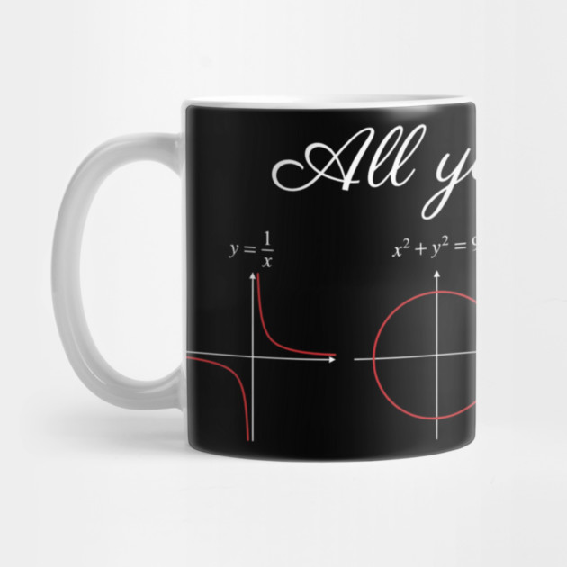 All You Need Is Love Mathematics Equation Funny by ArtistTee ⭐⭐⭐⭐⭐