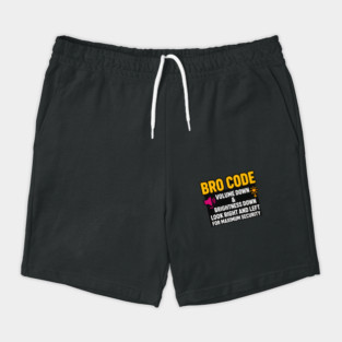 Bro Code Security Meme Look Right Left Funny Internet Saying Shorts