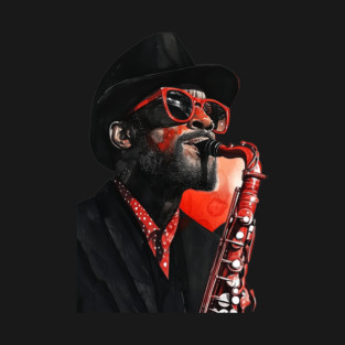 Saxophone player music art #saxophone T-Shirt