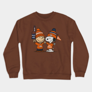 Snoopy-Denver-Broncos Crewneck Sweatshirt