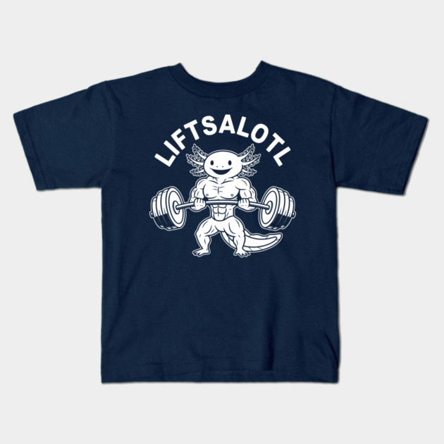 LiftsAlotl Kids T-Shirt by enrynz