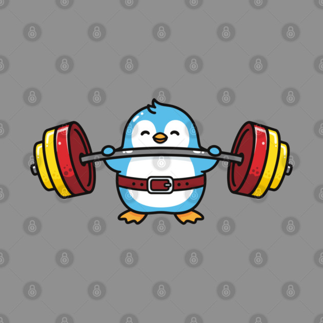 Penguin Powerlifter by enrynz