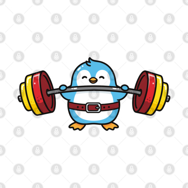 Penguin Powerlifter by enrynz