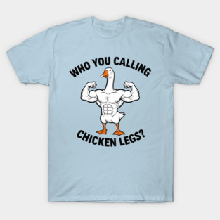 Funny Bodybuilding Duck T-Shirt
