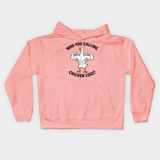 Funny Bodybuilding Duck Kids Hoodie