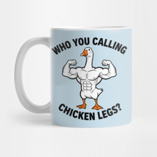 Funny Bodybuilding Duck Mug