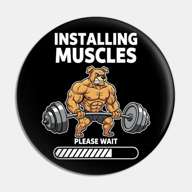 Installing Muscles Please Wait Pin by enrynz
