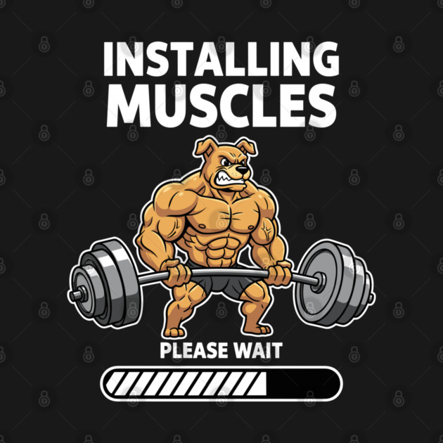 Installing Muscles Please Wait by enrynz