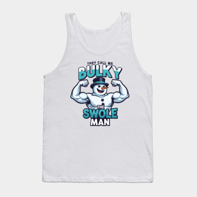 Bulky The Swole Man Tank Top by enrynz