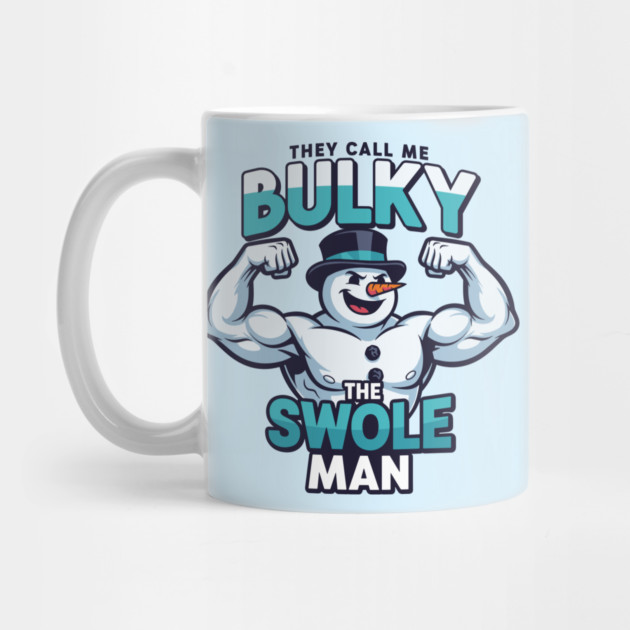 Bulky The Swole Man by enrynz
