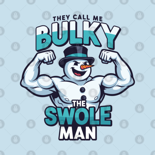 Bulky The Swole Man by enrynz
