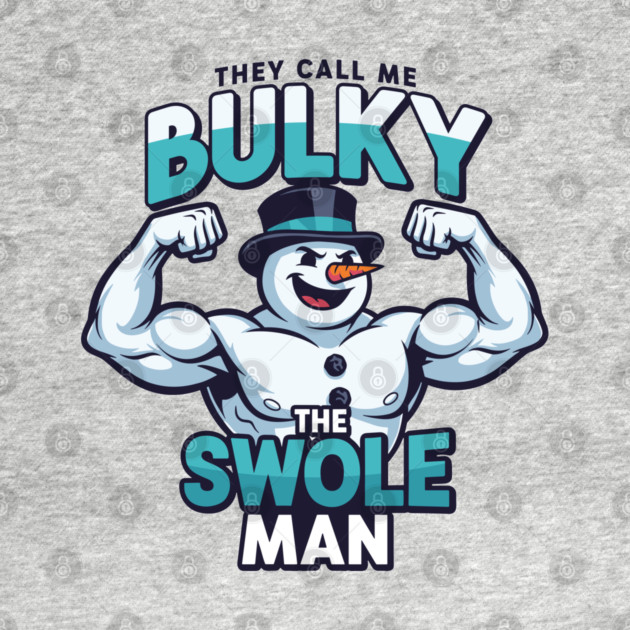 Bulky The Swole Man by enrynz