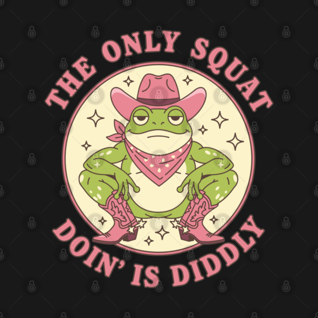Squatchin' Cowboy Frog by enrynz