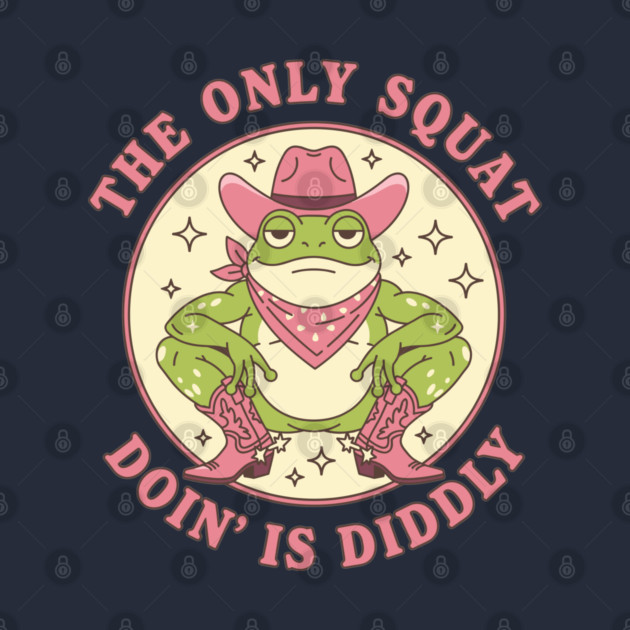 Squatchin' Cowboy Frog by enrynz