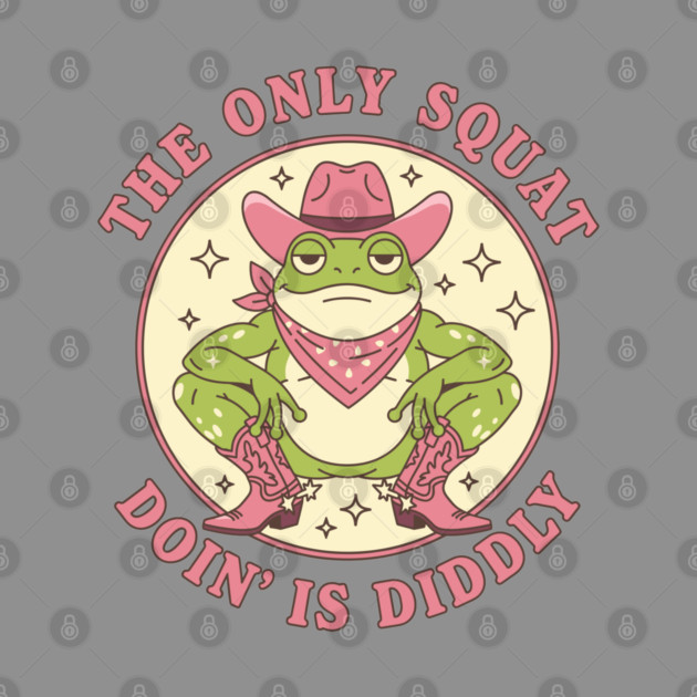 Squatchin' Cowboy Frog by enrynz