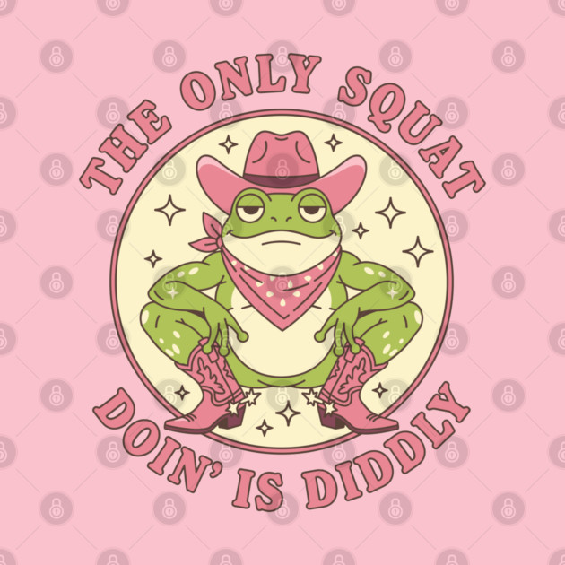 Squatchin' Cowboy Frog by enrynz
