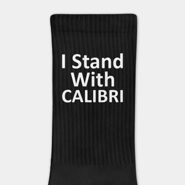 I Stand With CALIBRI, show your font support by Luxinda