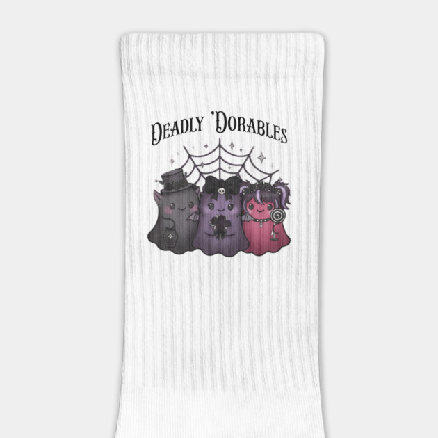 Cute Little "Deadly 'Dorables" Adorable Goth Monsters by Luxinda